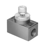 Válvula reguladora de fluxo unidirecional GR-1/2