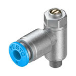 Válvula reguladora de fluxo unidirecional GRLZ-M5-QS-4-D