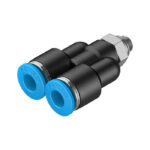 Conexão rápida roscada em Y QSY-M5-6