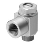 Válvula reguladora de fluxo unidirecional GRLA-M5-B