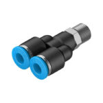 Conexão rápida roscada em Y QSY-1/8-6