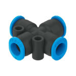 Conexão rápida em X QSMX-6