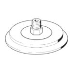 Ventosa Com Adaptador VAS-100-1/4-PUR-B