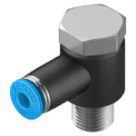Conexão Rápida Em L Roscada QSLV-1/8-4