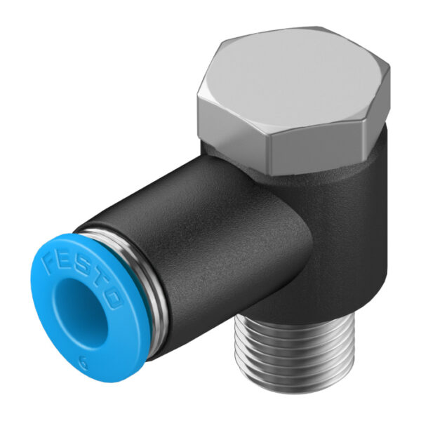 Conexão Rápida Em L Roscada QSLV-1/8-6
