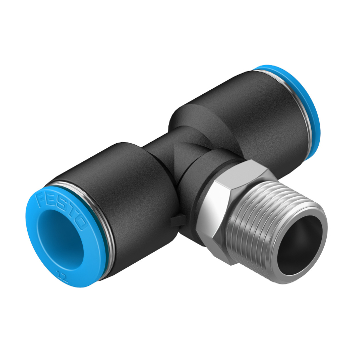 153114 Conexão Rápida Roscada Em T QST-3/8-12 - Imagem 1