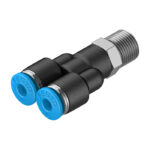 Conexão Rápida Roscada Em Y QSY-1/8-4