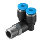 Conexão Rápida Roscada Em Y QSYL-1/8-4