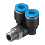 Conexão Rápida Roscada Em Y QSYL-1/8-8