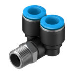 Conexão Rápida Roscada Em Y QSYL-3/8-12