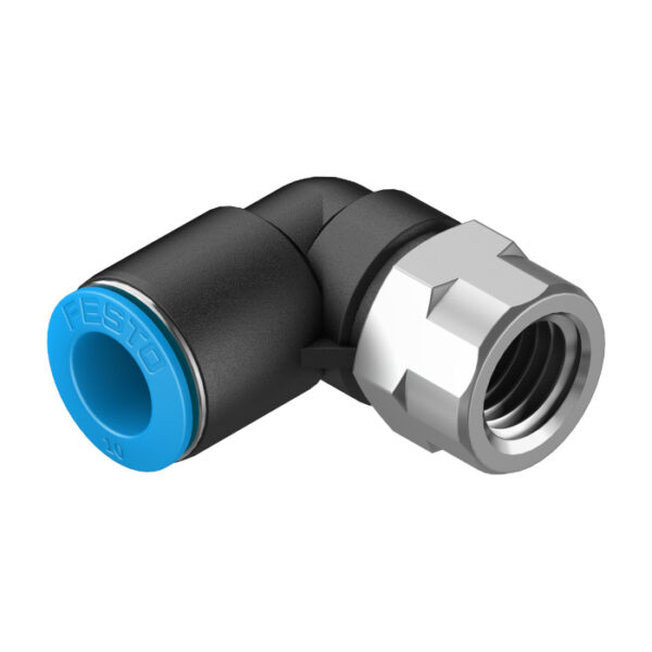 Conexão Rápida Em L Roscada QSLF-1/4-10-B