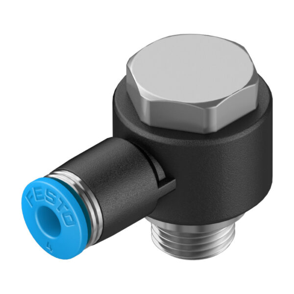 Conexão Rápida Em L Roscada QSLV-G1/8-4