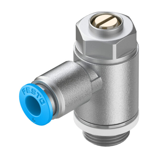 Válvula Reguladora De Fluxo Unidirecional GRLA-1/4-QS-6-D