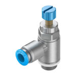 Válvula Reguladora De Fluxo Unidirecional GRLA-1/4-QS-6-RS-D