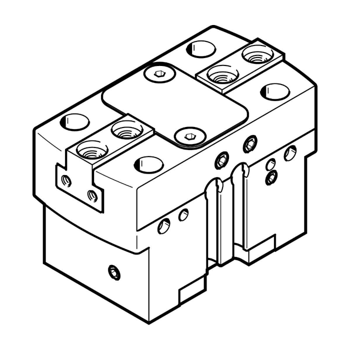 560198 Garra Paralela HGPT-20-A-B - Imagem 1